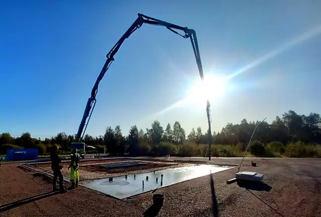 gjutning av betong Betonggruppen Nordic AB