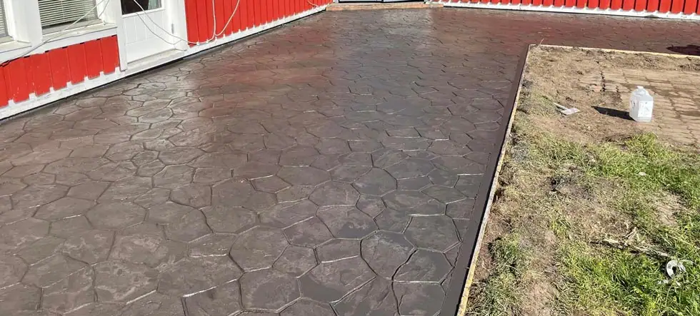 Mönsterbetong gjutning mönster i betong Betonggruppen Nordic AB